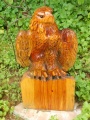 Perched Eagle - Yellow Pine